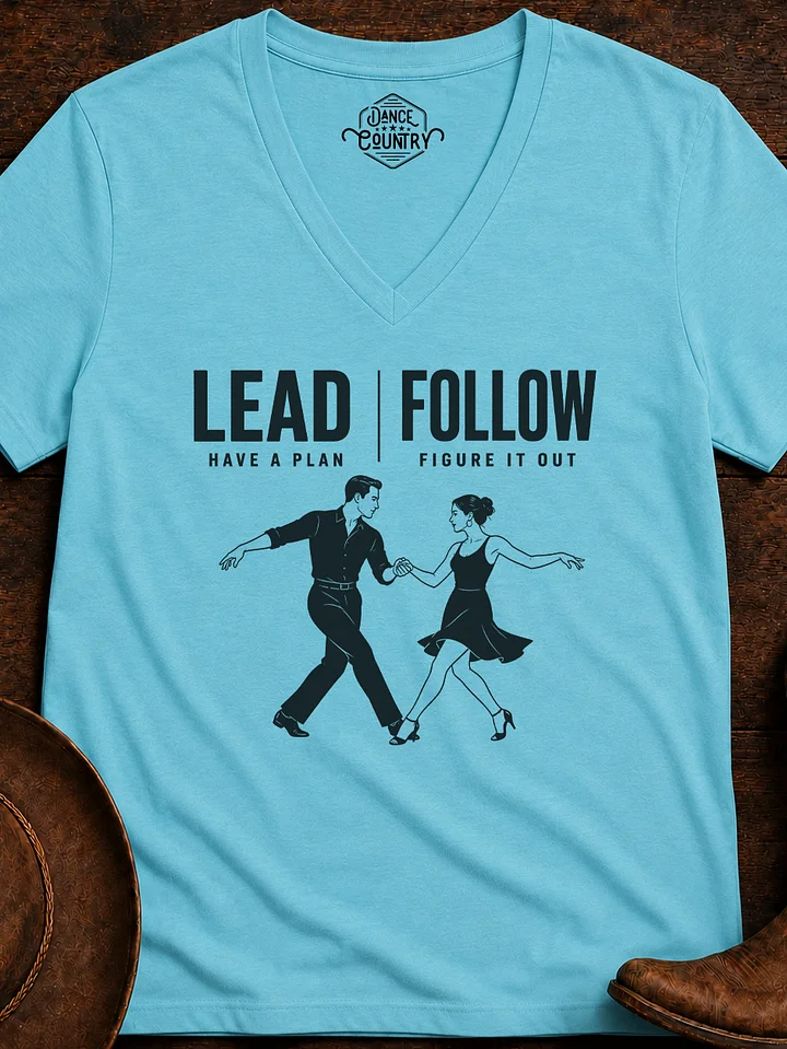 Lead.Follow - Womans V-Neck product image (5)