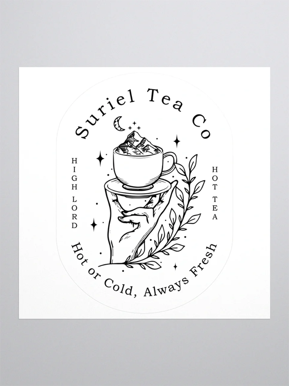 Suriel Tea Co Sticker 1W1 product image (1)