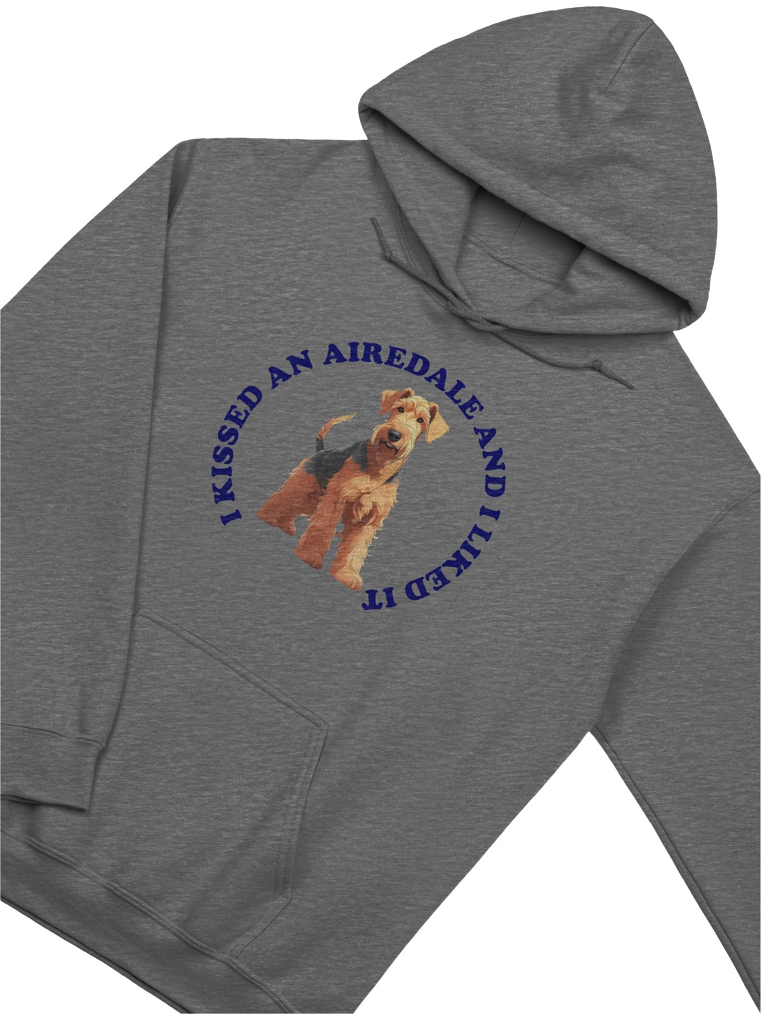I Kissed a Airedale, Hoodie product image (1)