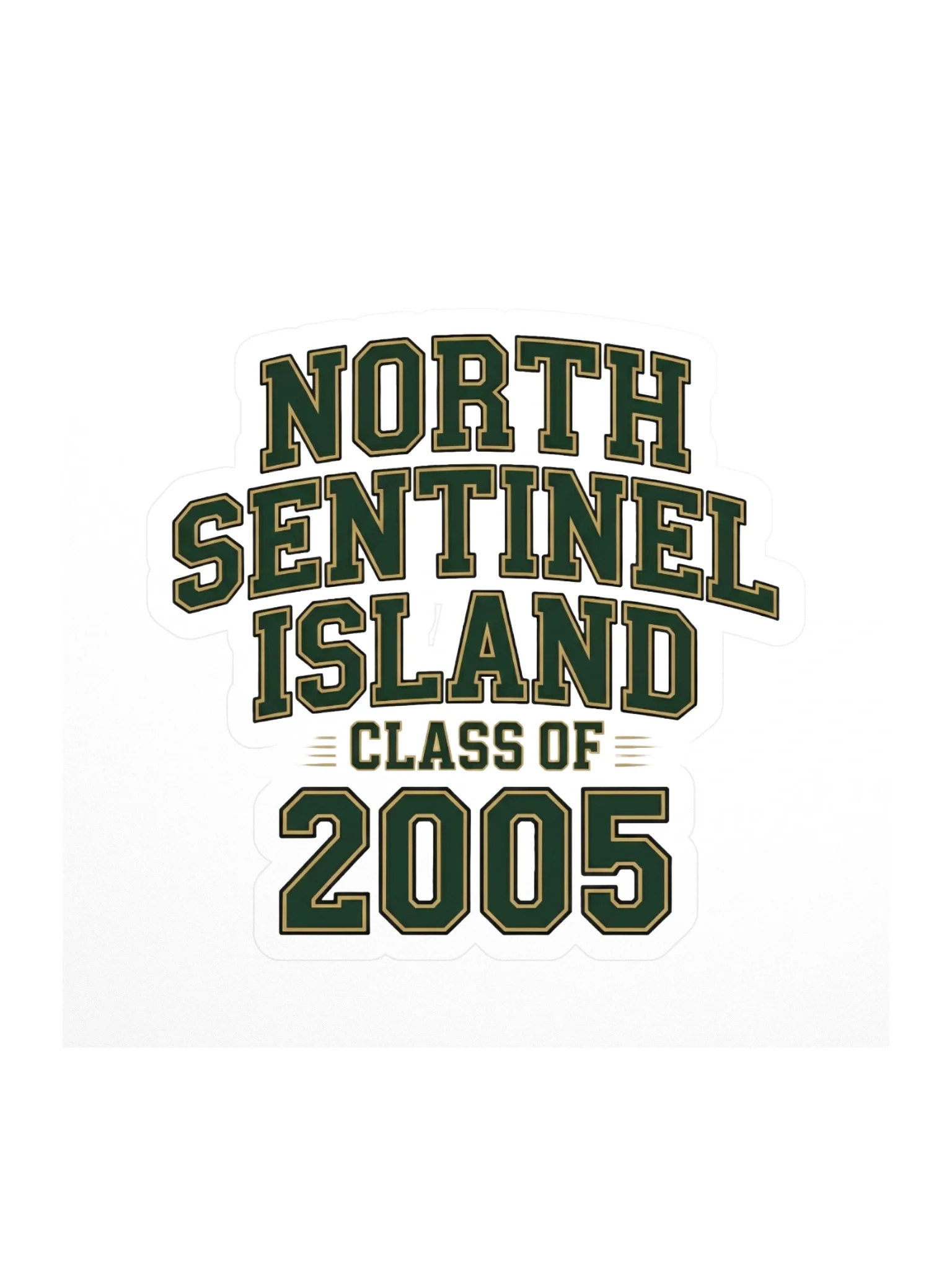 North Sentinel Island 2005 Sticker — CL.STKR-01