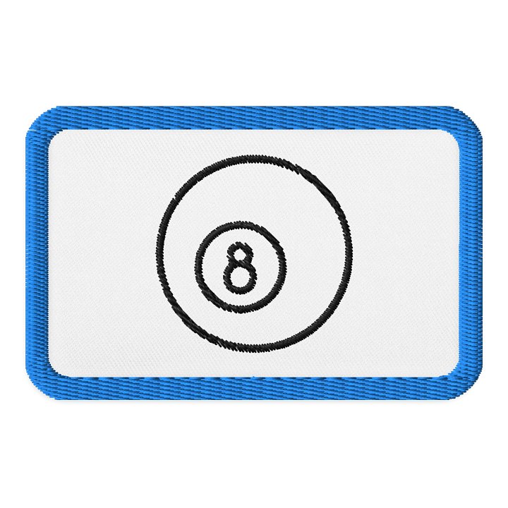 Eightball Pool Embroidered Patches product image (1)