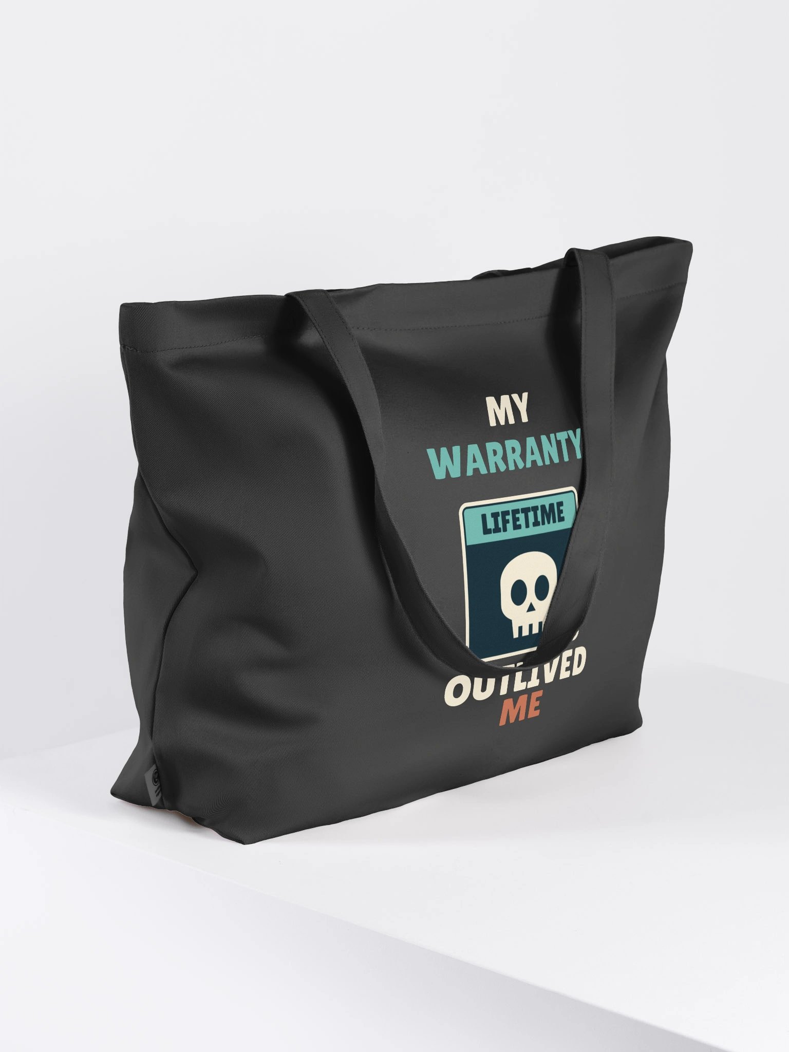 PATB My Warranty Outlived Me Cotton Tote product image (4)