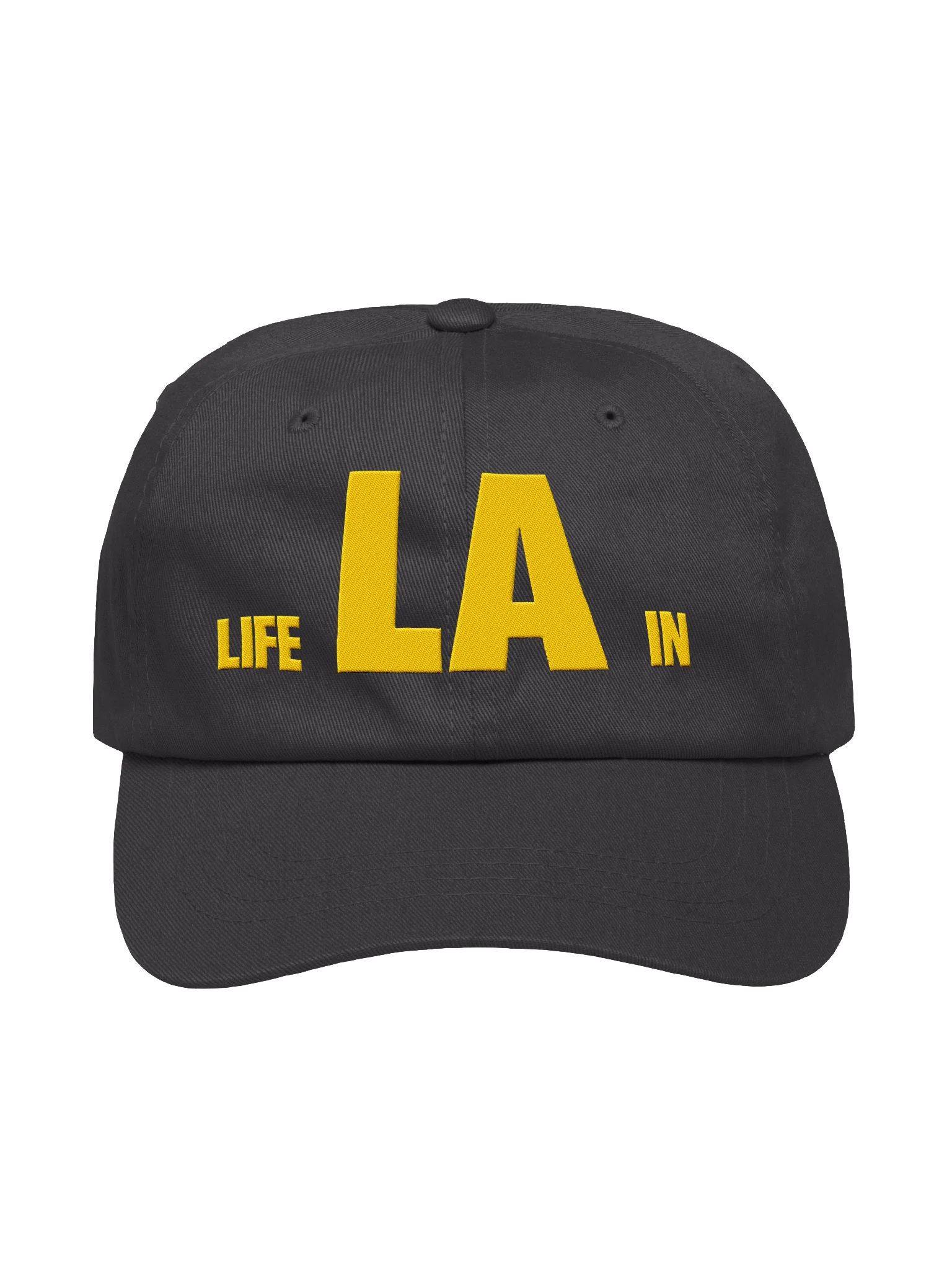 Life in LA Hat - Dark Grey product image (1)