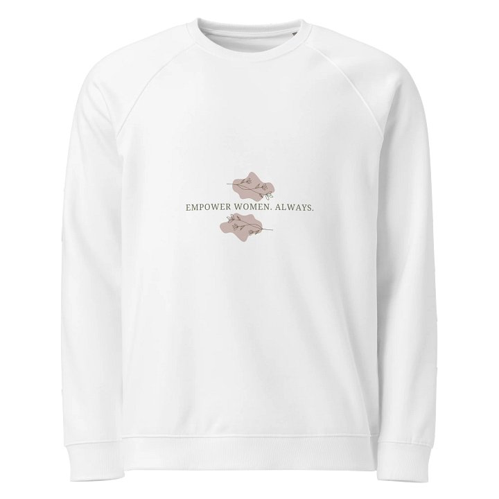 Women's Organic Raglan Sweatshirt ORFB0126 product image (1)