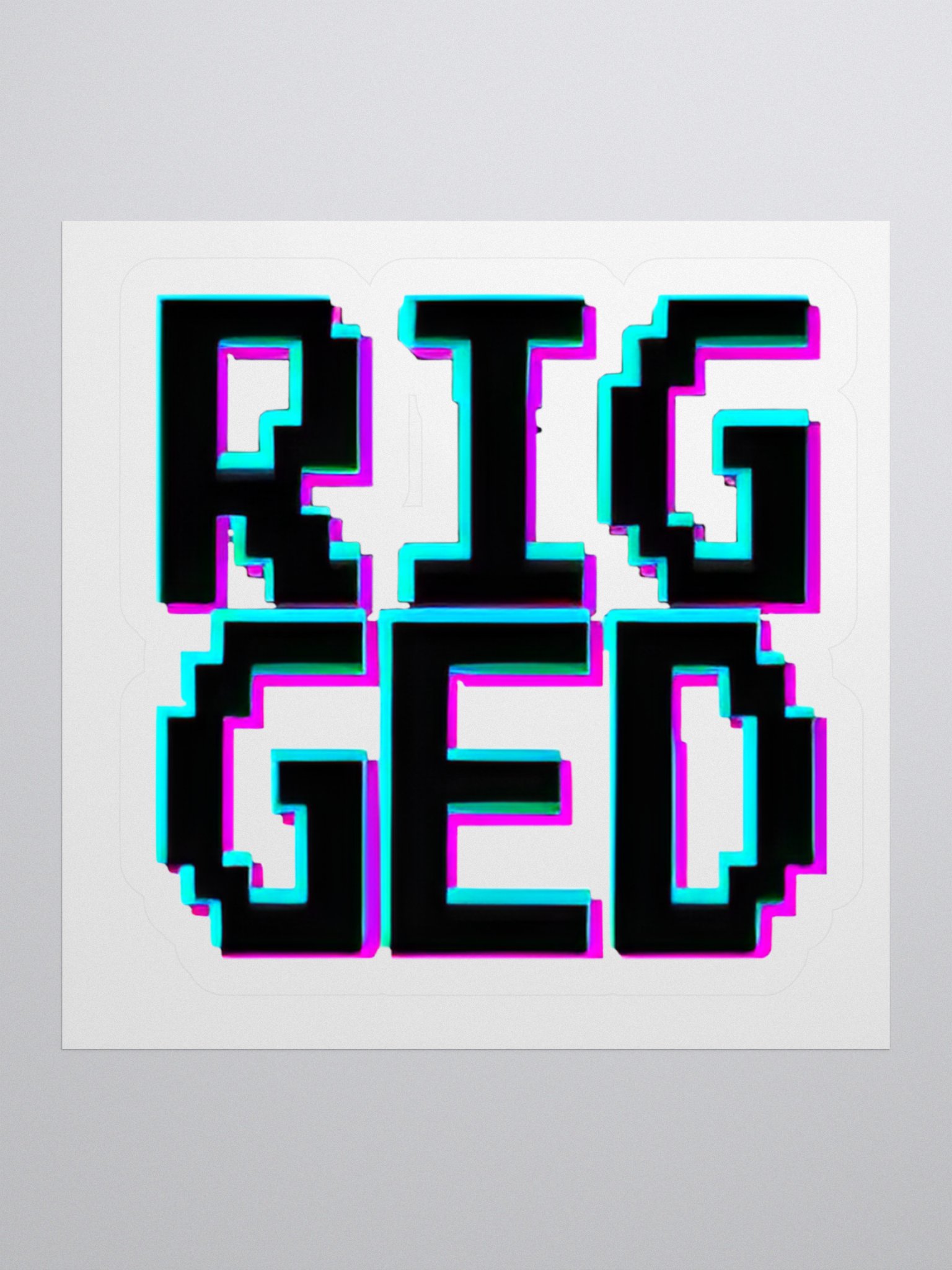 RIGGED.sticker-v1 product image (1)