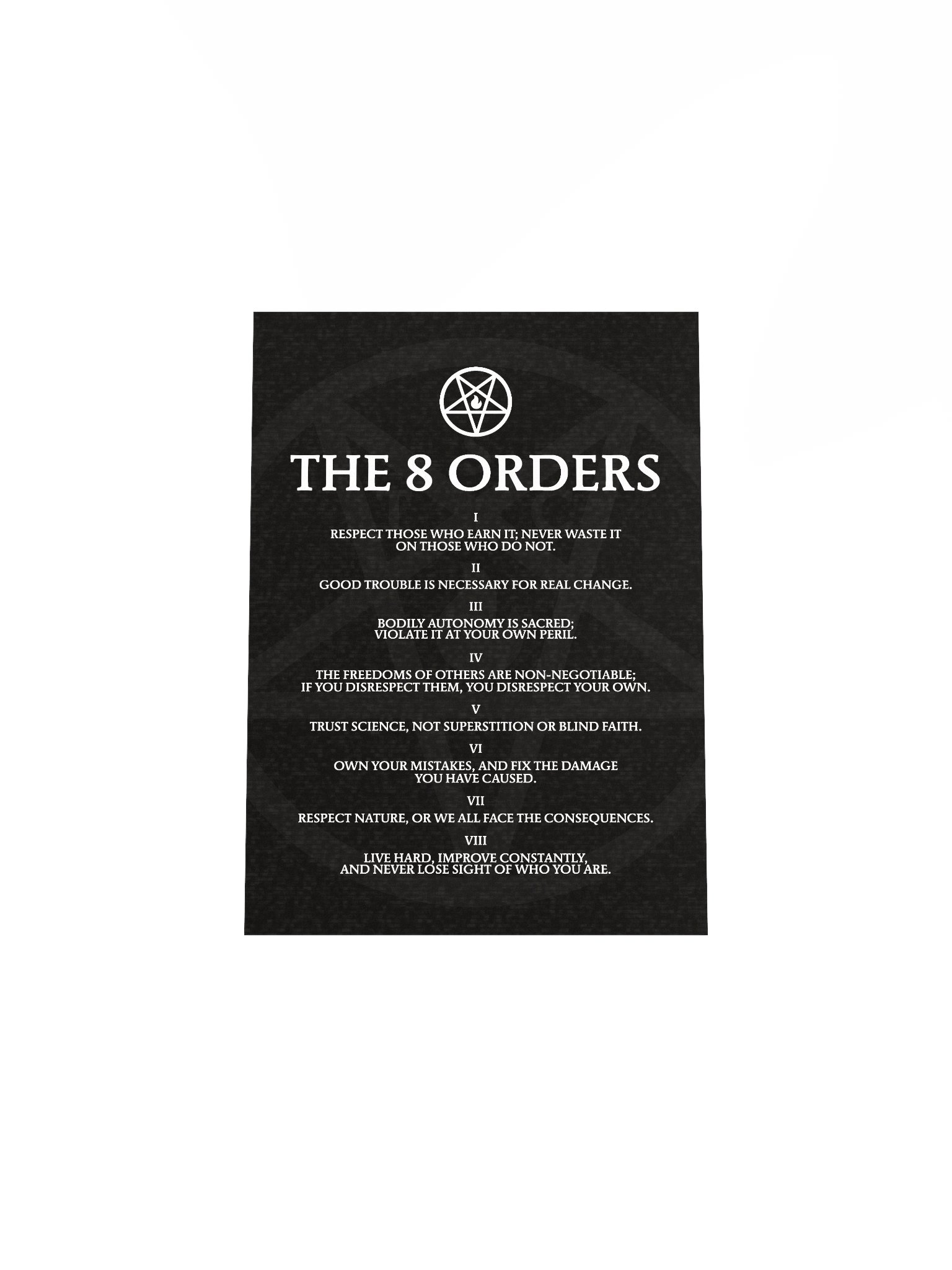 The 8 Orders - Poster product image (5)