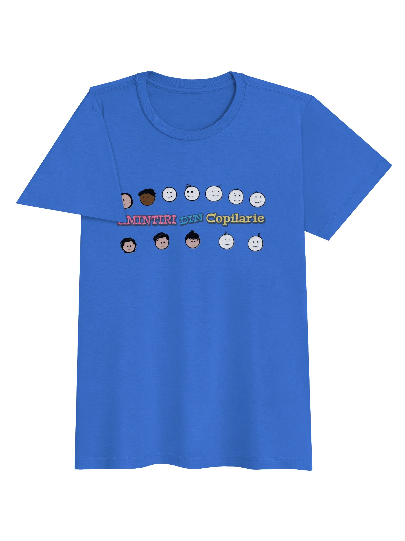 Tricou Damă Albastru – Amintiri Din Copilărie product image (3)