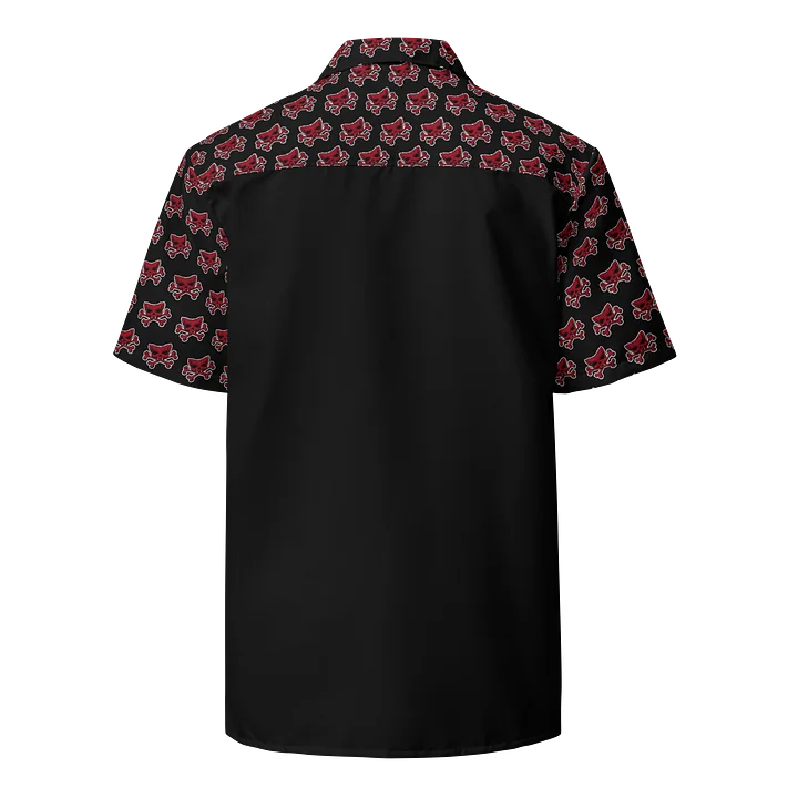 Red Kat Skull Hawaiian Shirt product image (2)