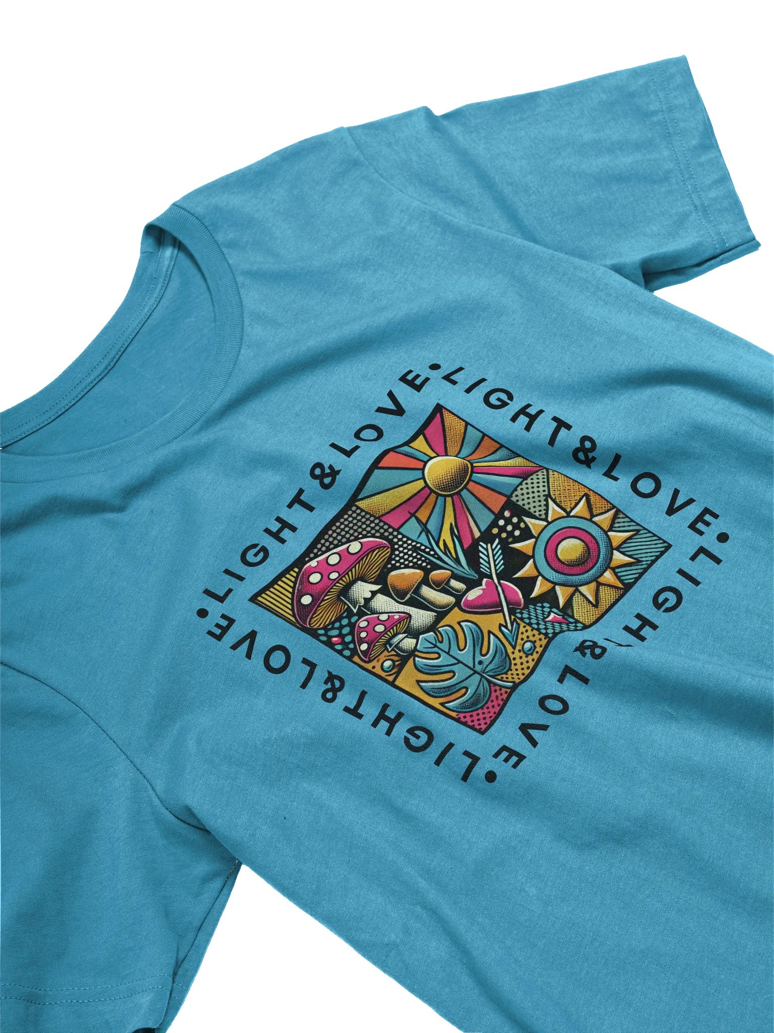 Light & Love Tee: Pop That Art Style product image (4)