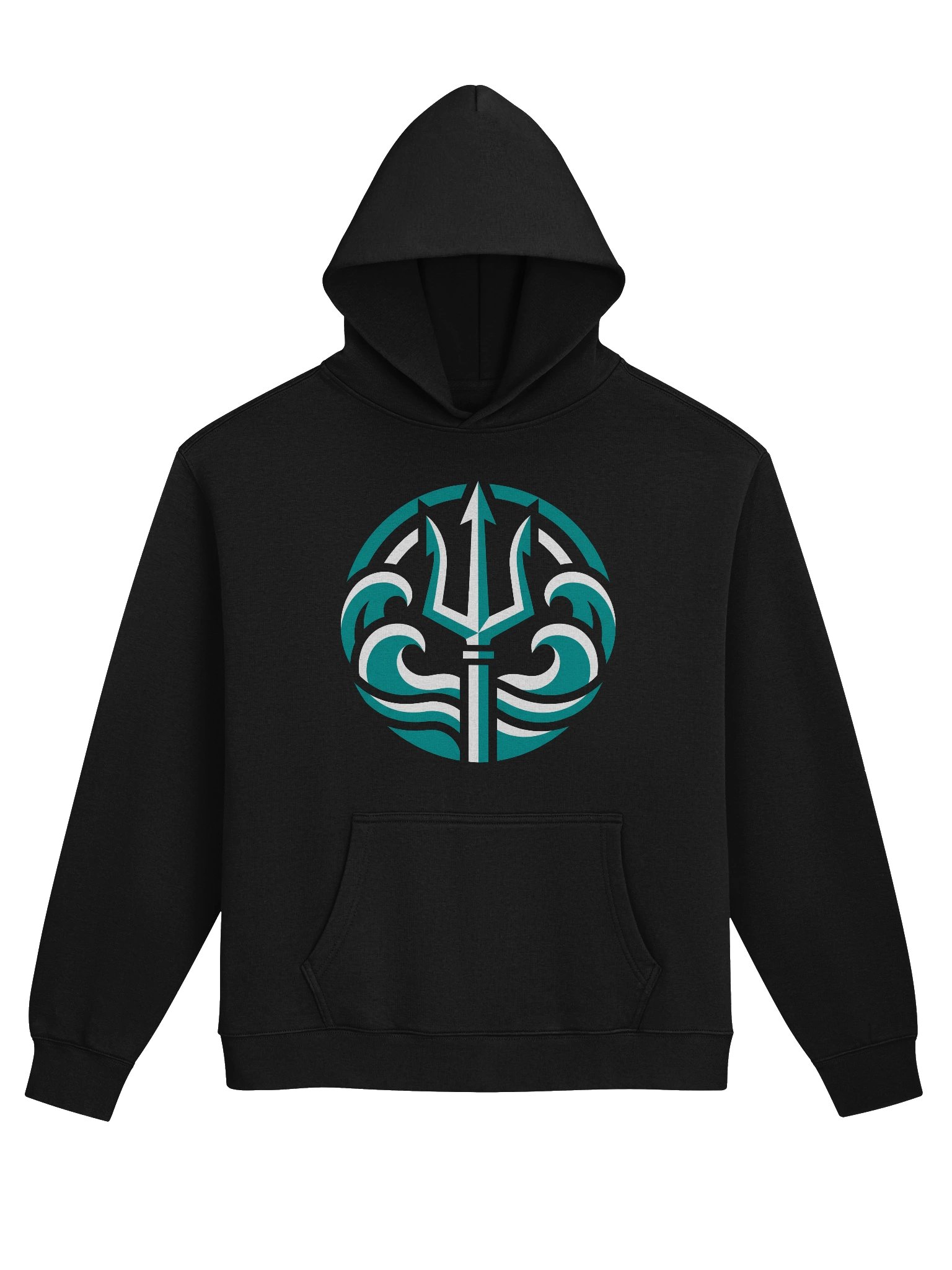 Poseidon’s Crest Oversized Hoodie product image (3)