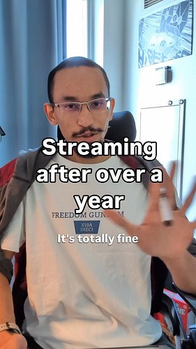 Posting this video 10 minutes past the start that's my streamer