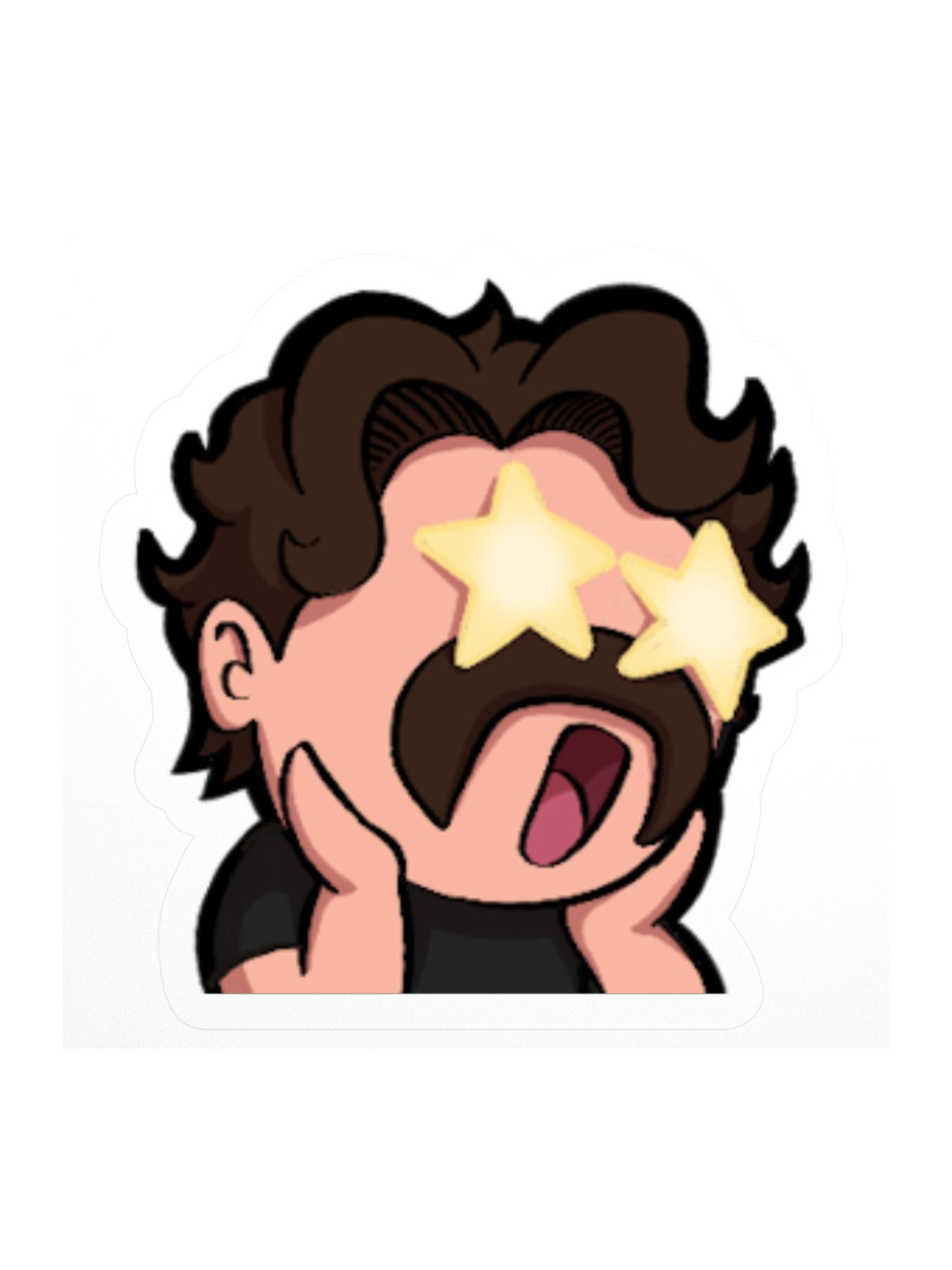Star Eyes Danklin Sticker product image (2)