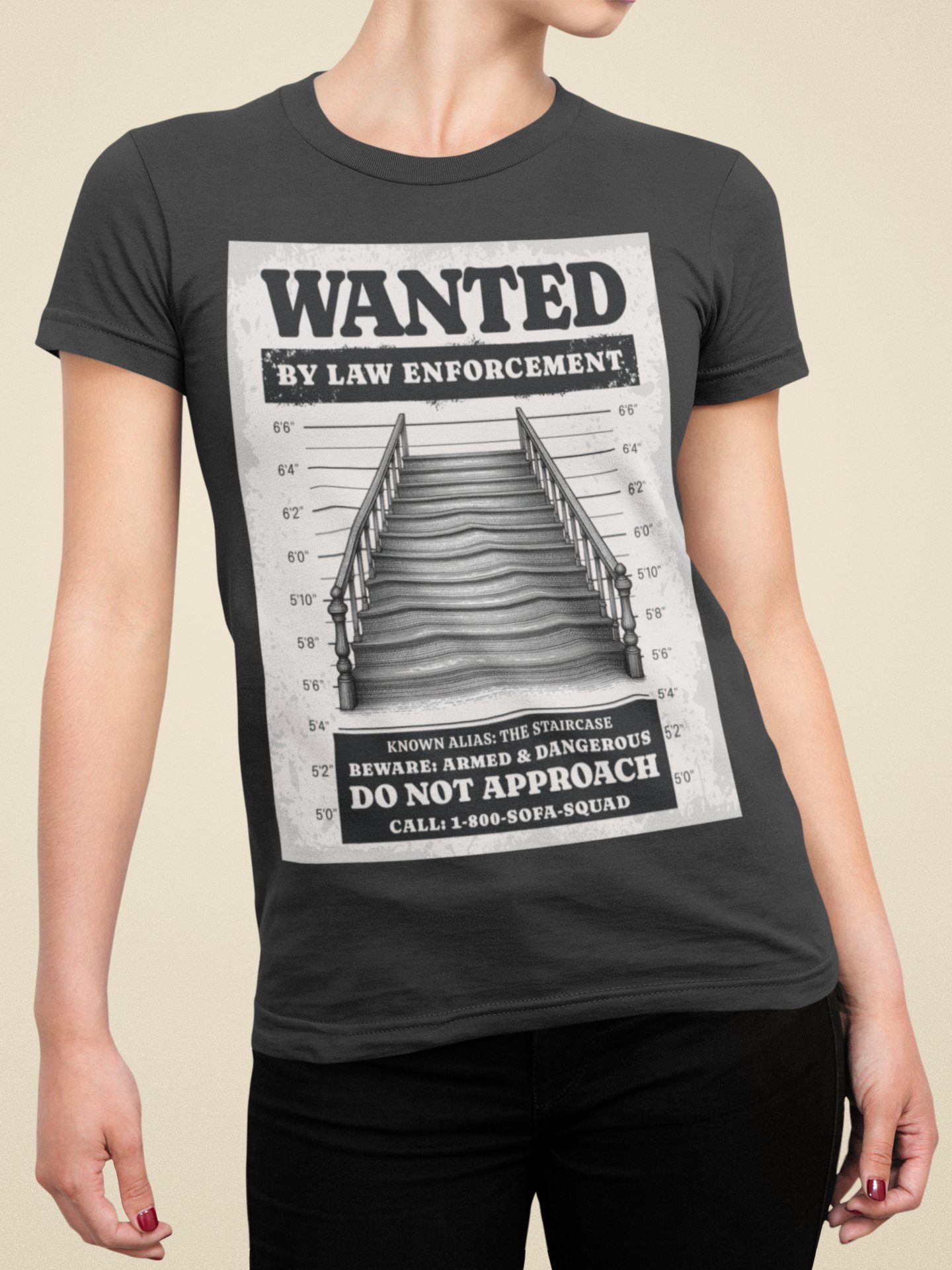 Wanted Staircase Suspect Tee product image (8)