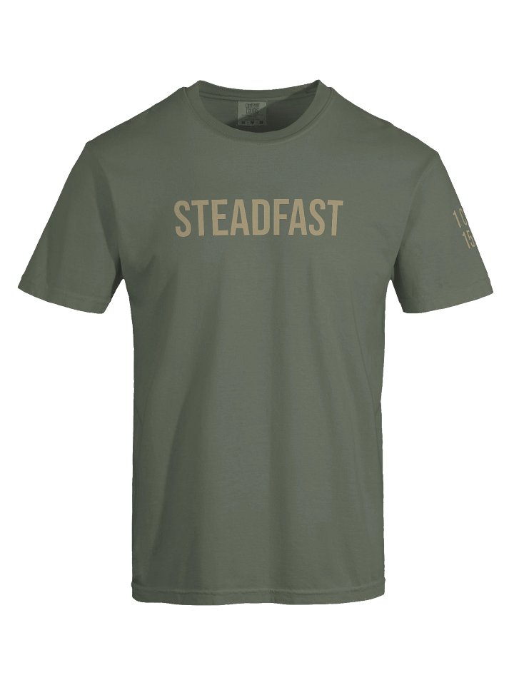 Men's Steadfast Tee - 1 Corinthians 15:58 product image (1)