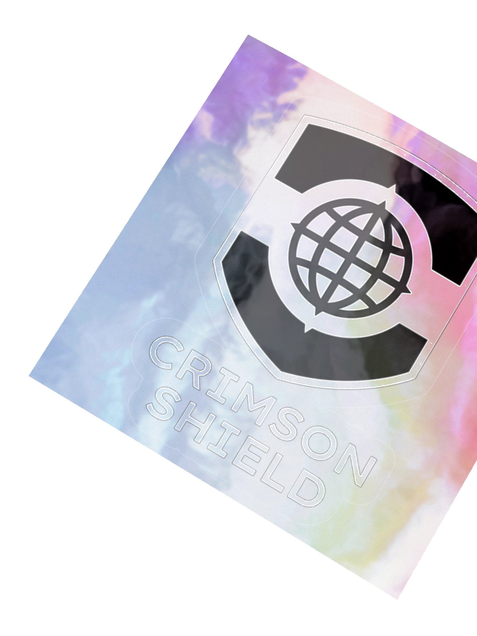 Crimson Shield International Holograhic Sticker product image (2)