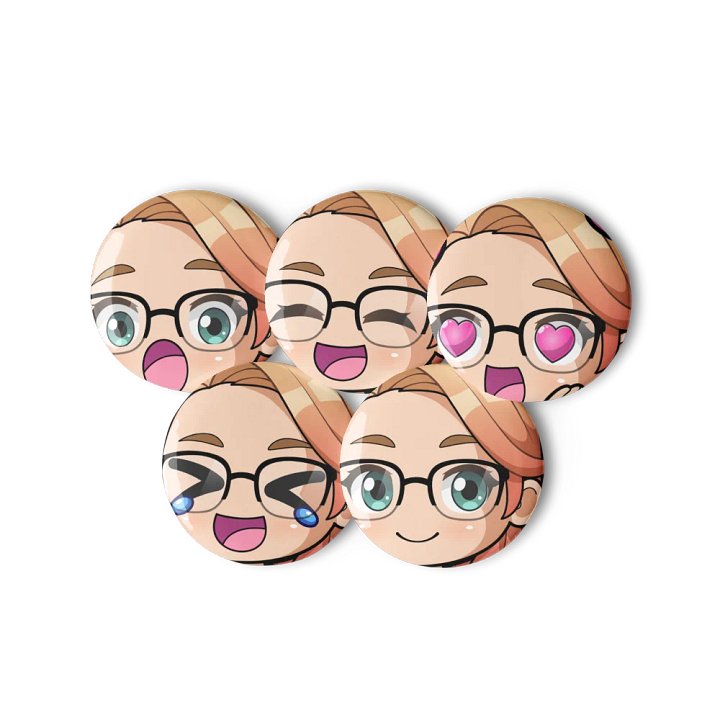 Emote Essentials Pin Set product image (1)