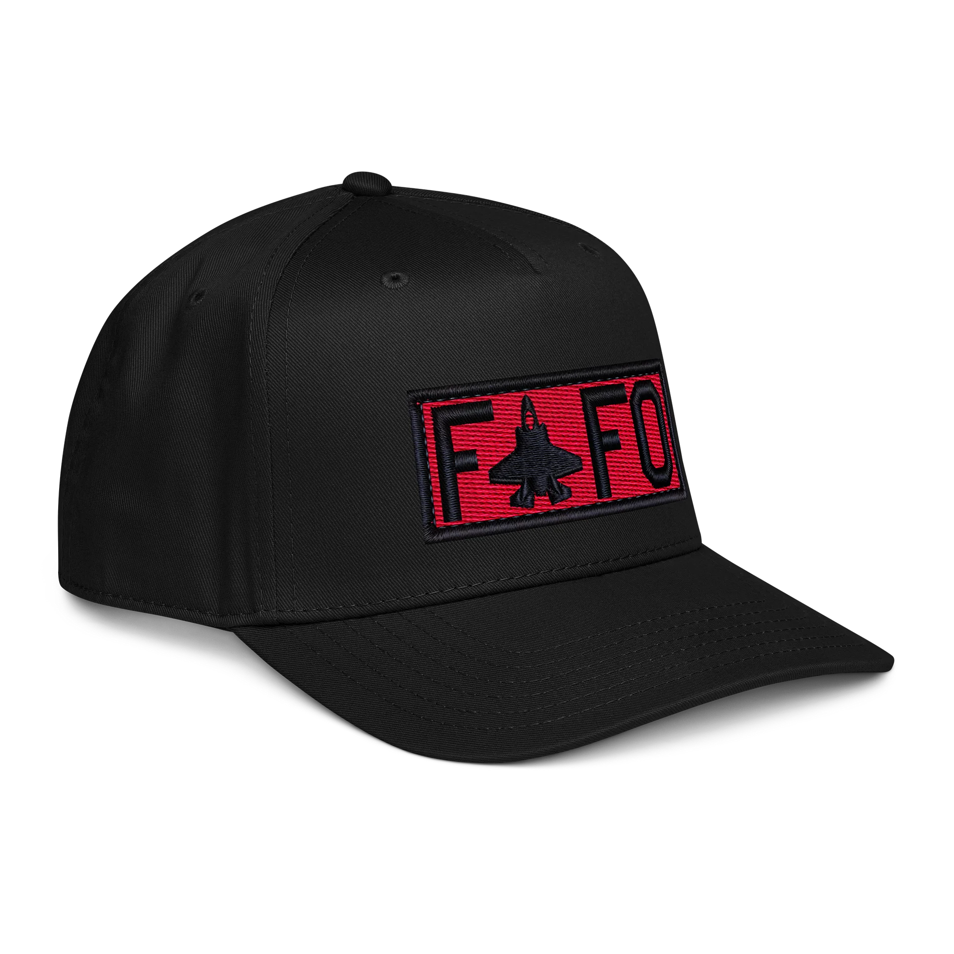 FAFO F35 Lightning Faux Sewn Patch Hat product image (4)