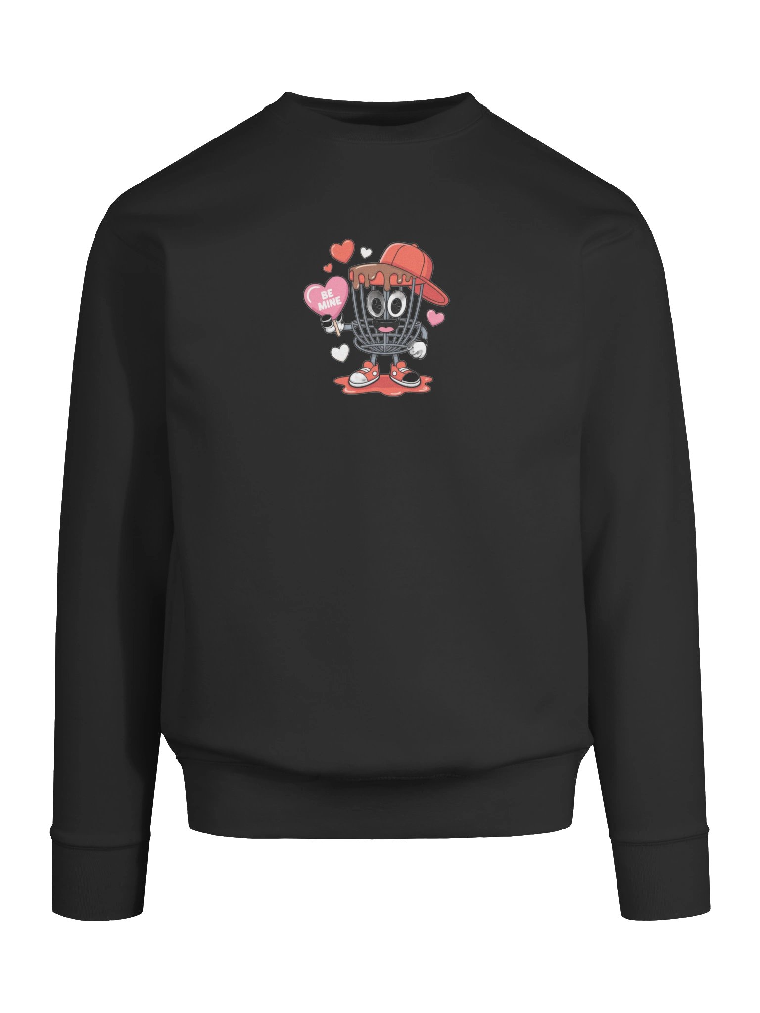 Be Mine Disc Golf Basket Valentine PNG: Cute Disc Golf Art Valentine png Love Sports Clipart product image (74)