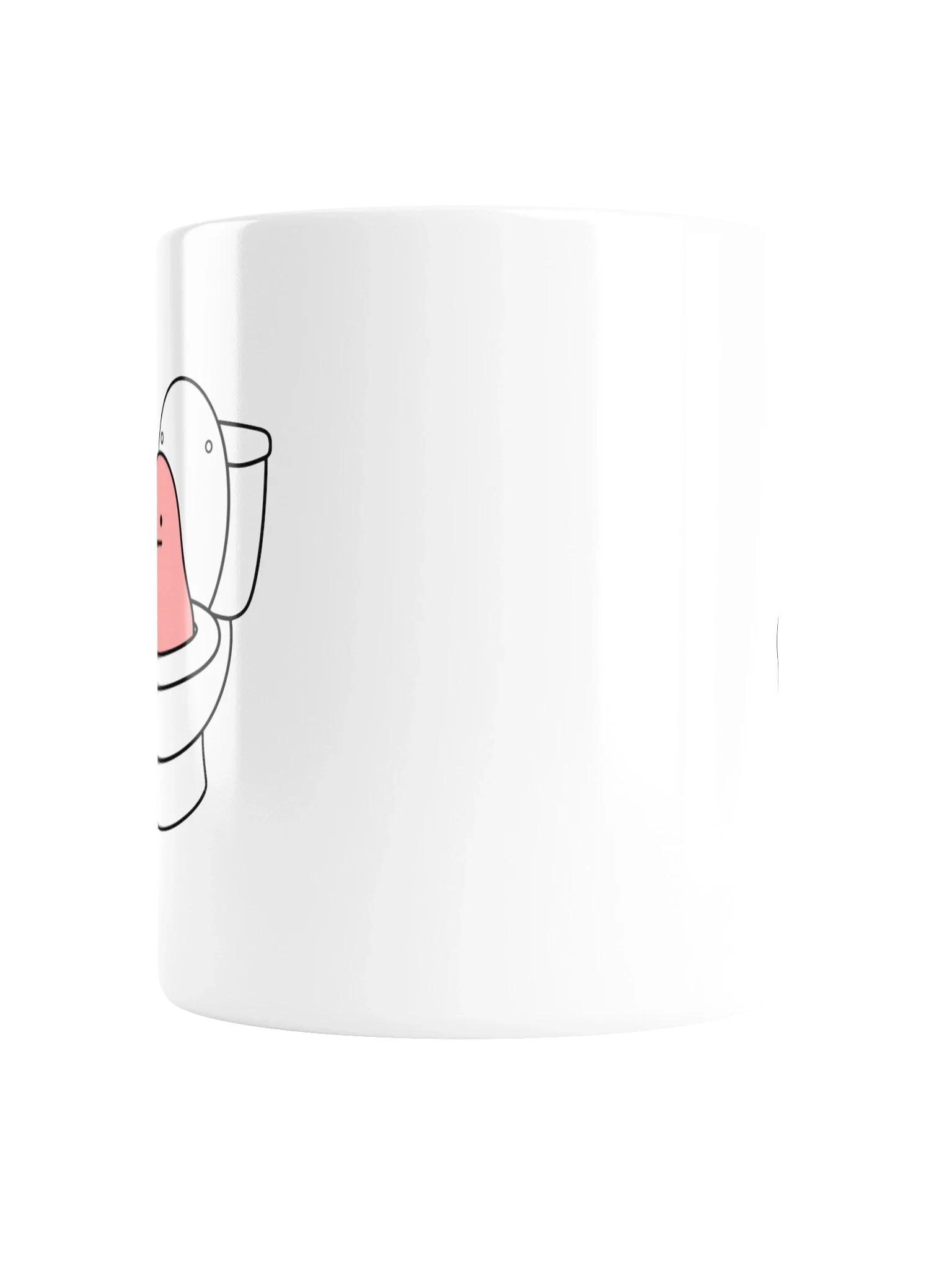 Toilet Meat Glossy Mug thumbnail 2
