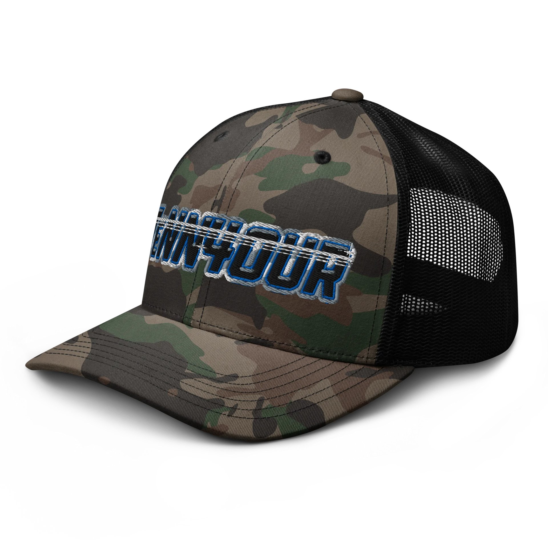TENN4OUR Camo Trucker Hat product image (4)