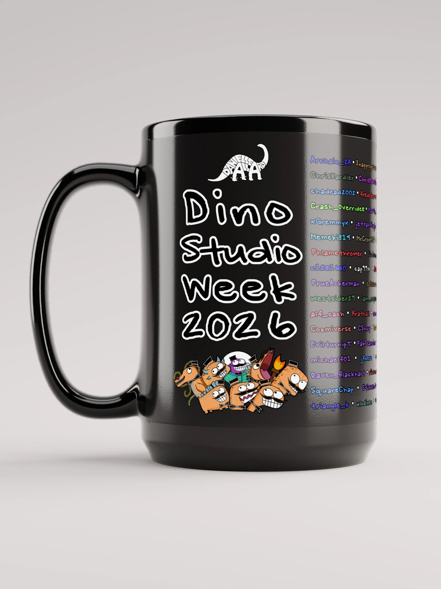 Studio Week 2026 Black Mug product image (3)