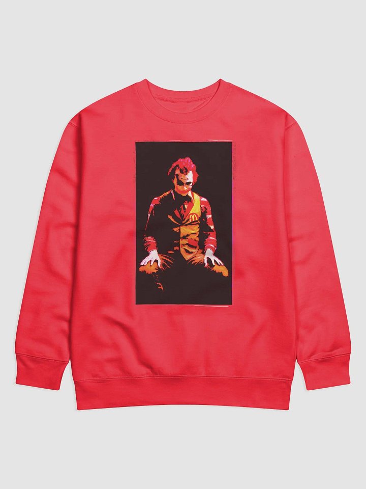 Whimsical Fast-Food Clown | Sweatshirt product image (6)