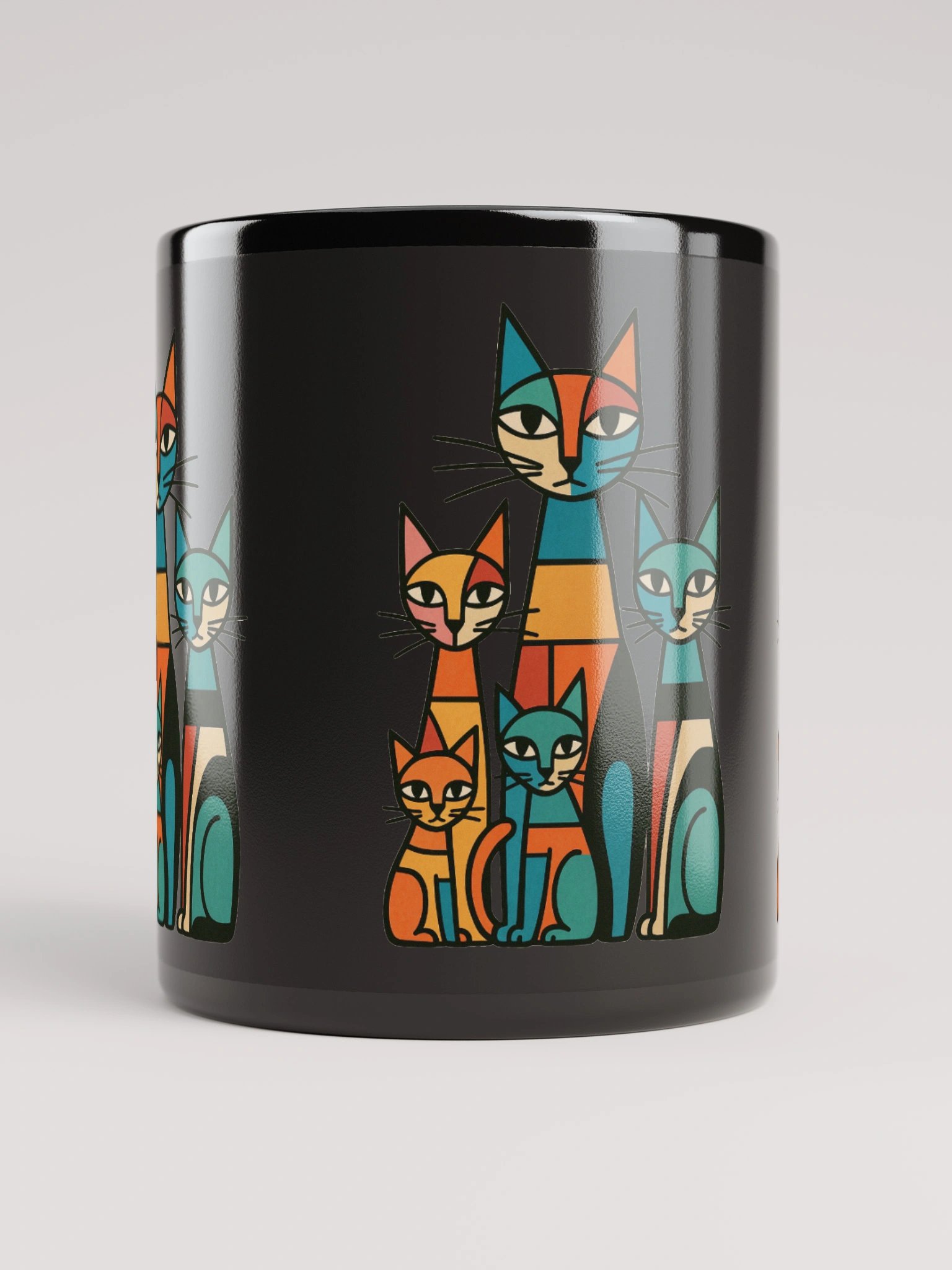 Whimsical Cat Party Mug product image (9)