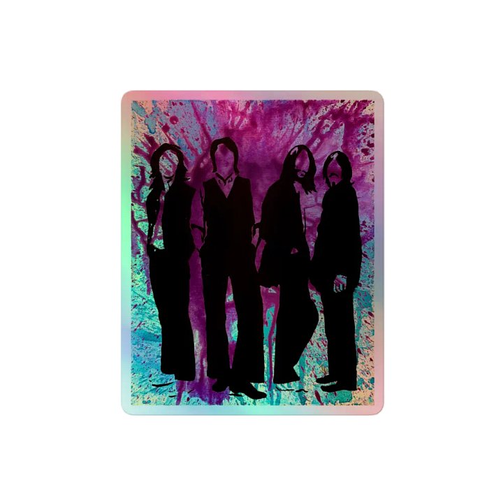 The Beatles Silhouette Holographic Sticker product image (2)