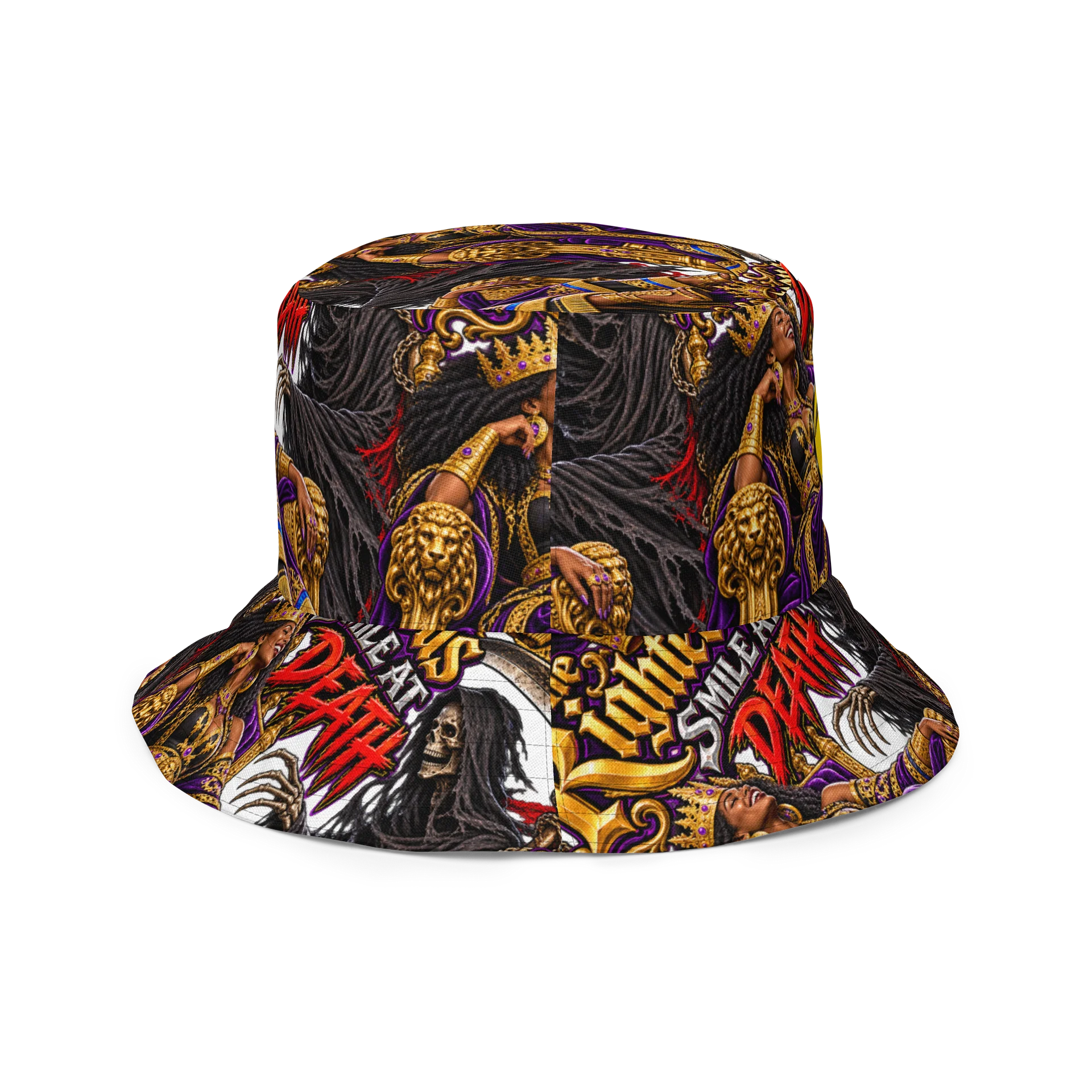 The Righteous Smile at Death Reversible Bucket Hat product image (6)