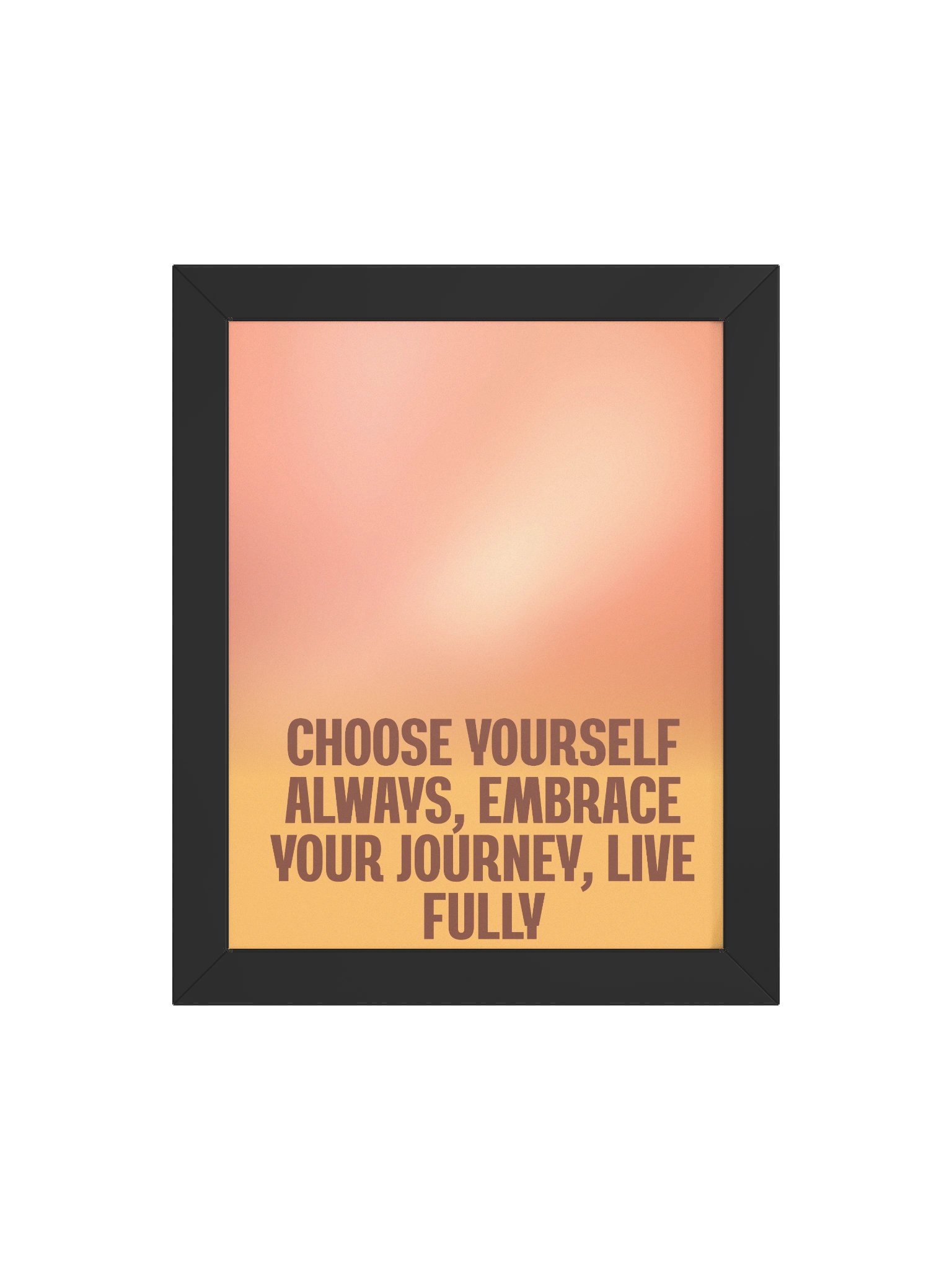 🧡 Terracotta + Amber + Dusty Rose — "choose yourself always" product image (12)