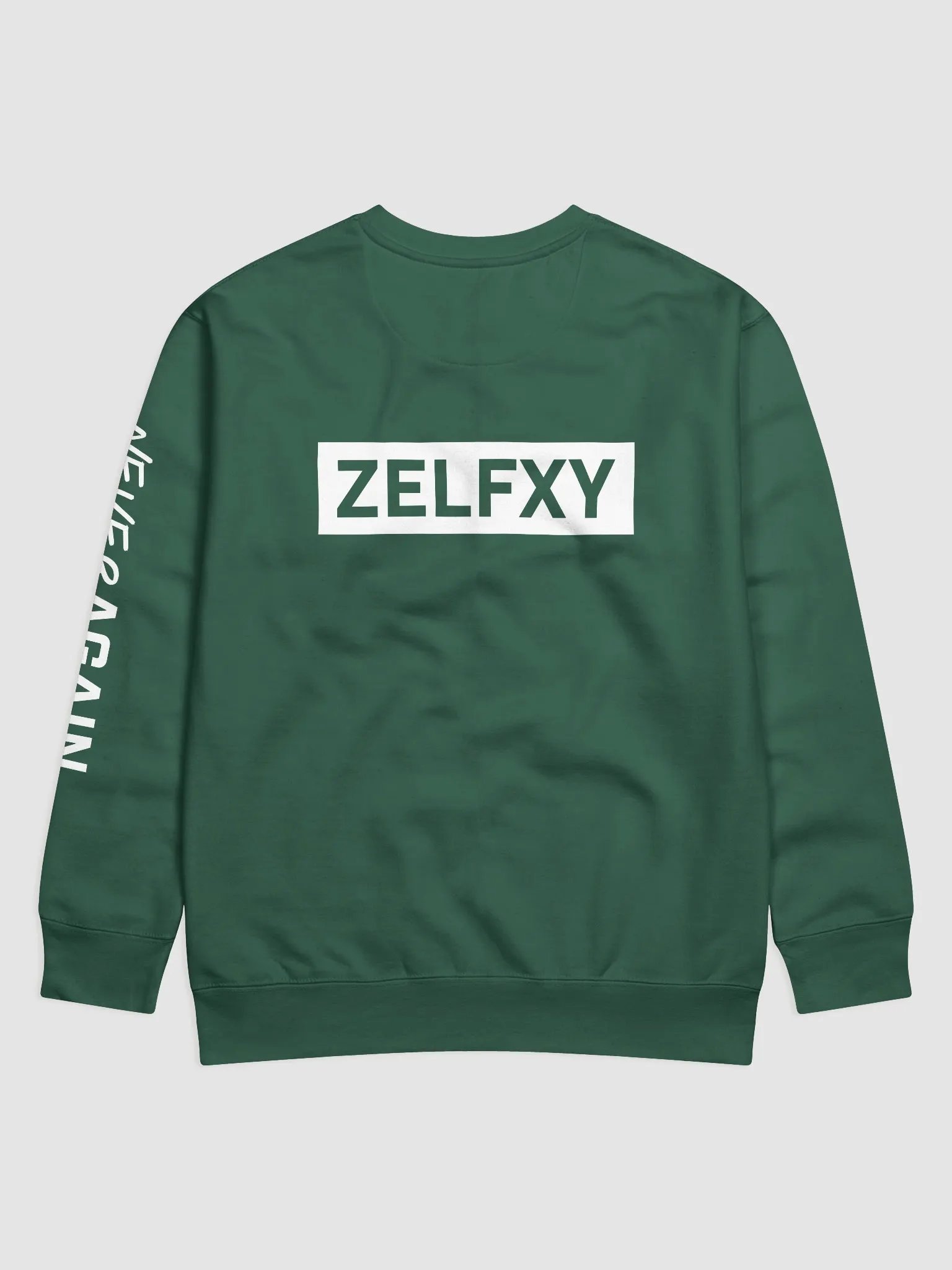 Never Again Sweatshirt - Green product image (2)