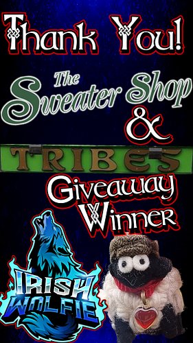 Thank you @sweatershopgalway & @tribesgiftshop  for their giveaway!
Please go show them some love y'all for consistantly givi...