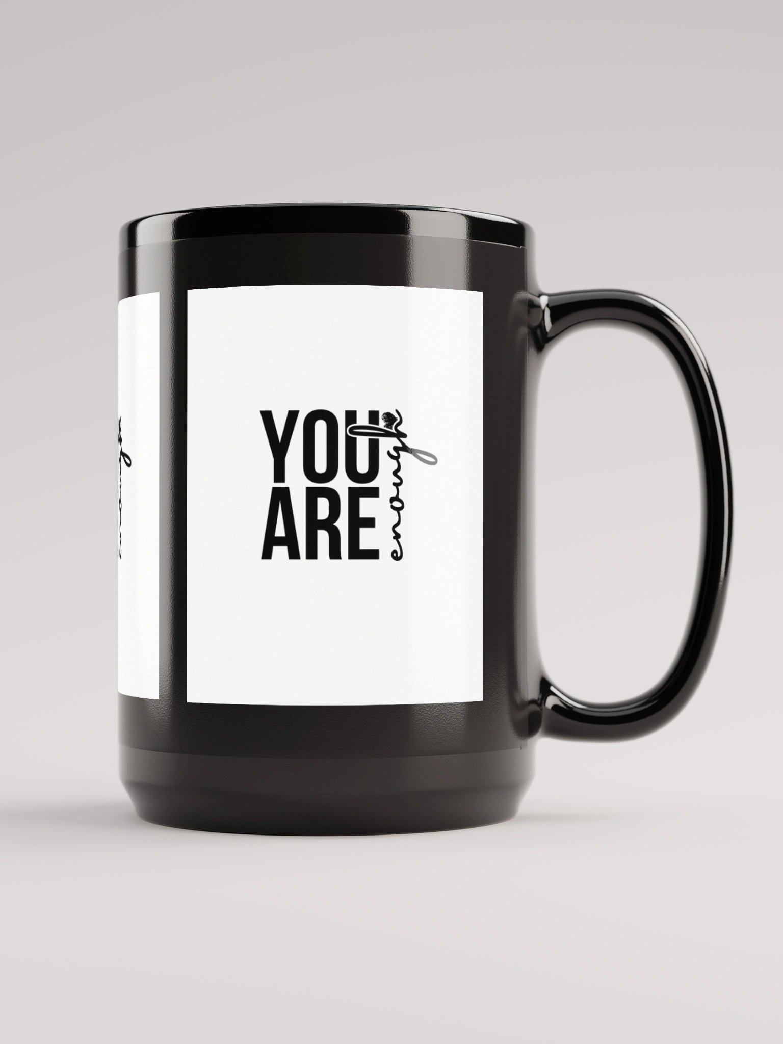 Empowerment Script: Black Glossy Mug product image (1)