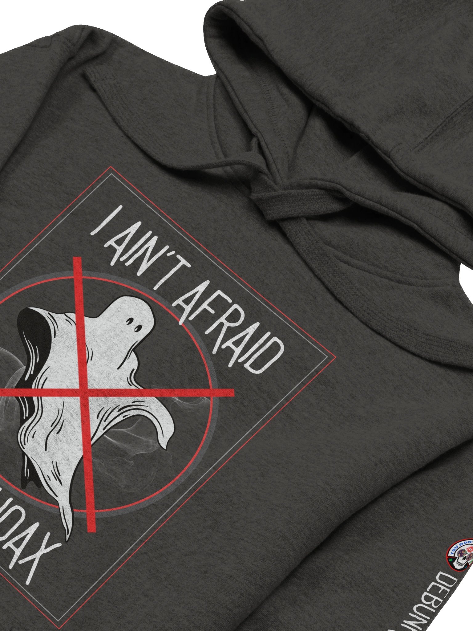 I Ain’t Afraid of No Hoax Hoodie – Warmth for the Cold, Hard Truth product image (5)