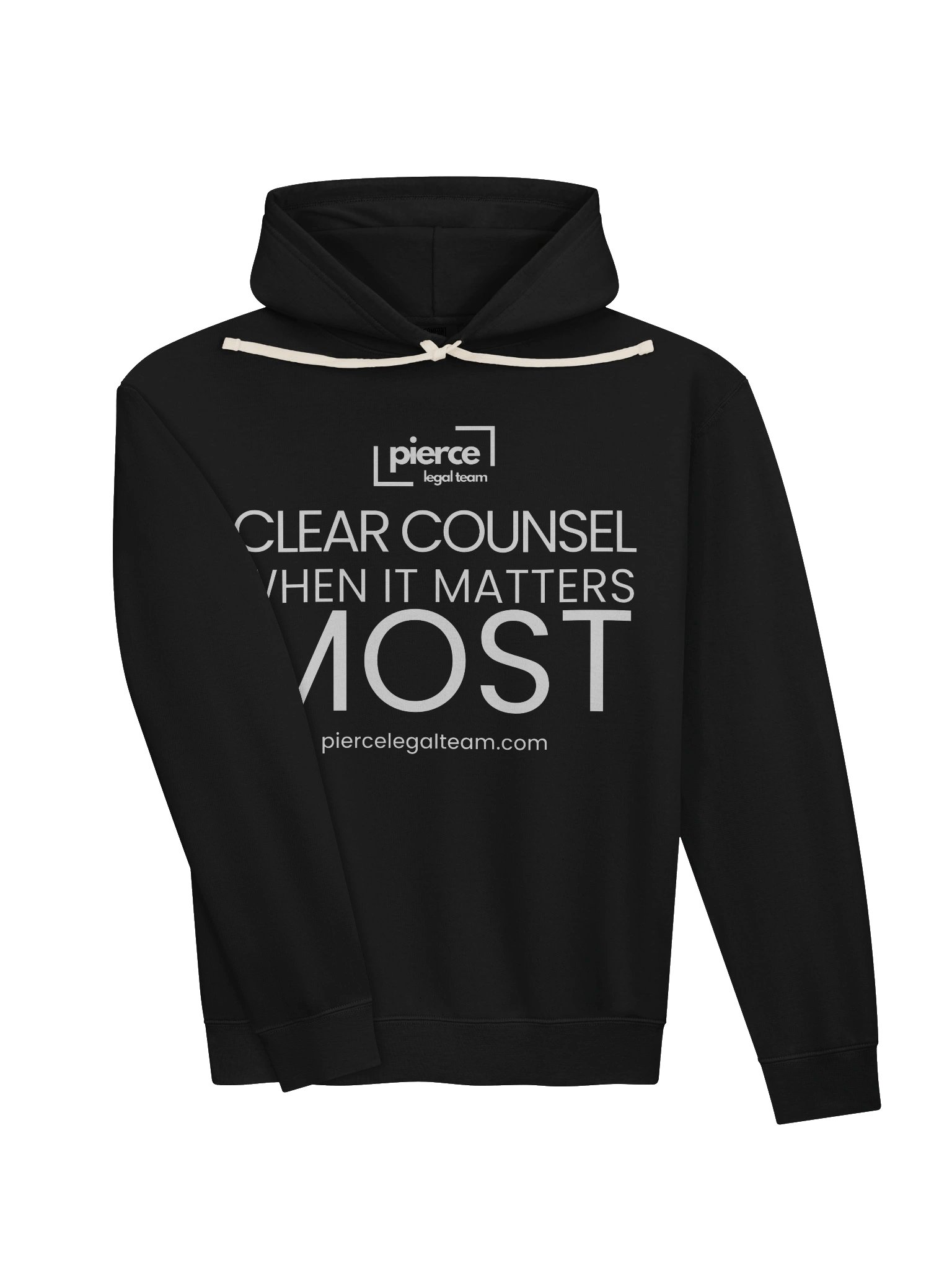 Clear Counsel Hoodie by Pierce Legal Team product image (10)