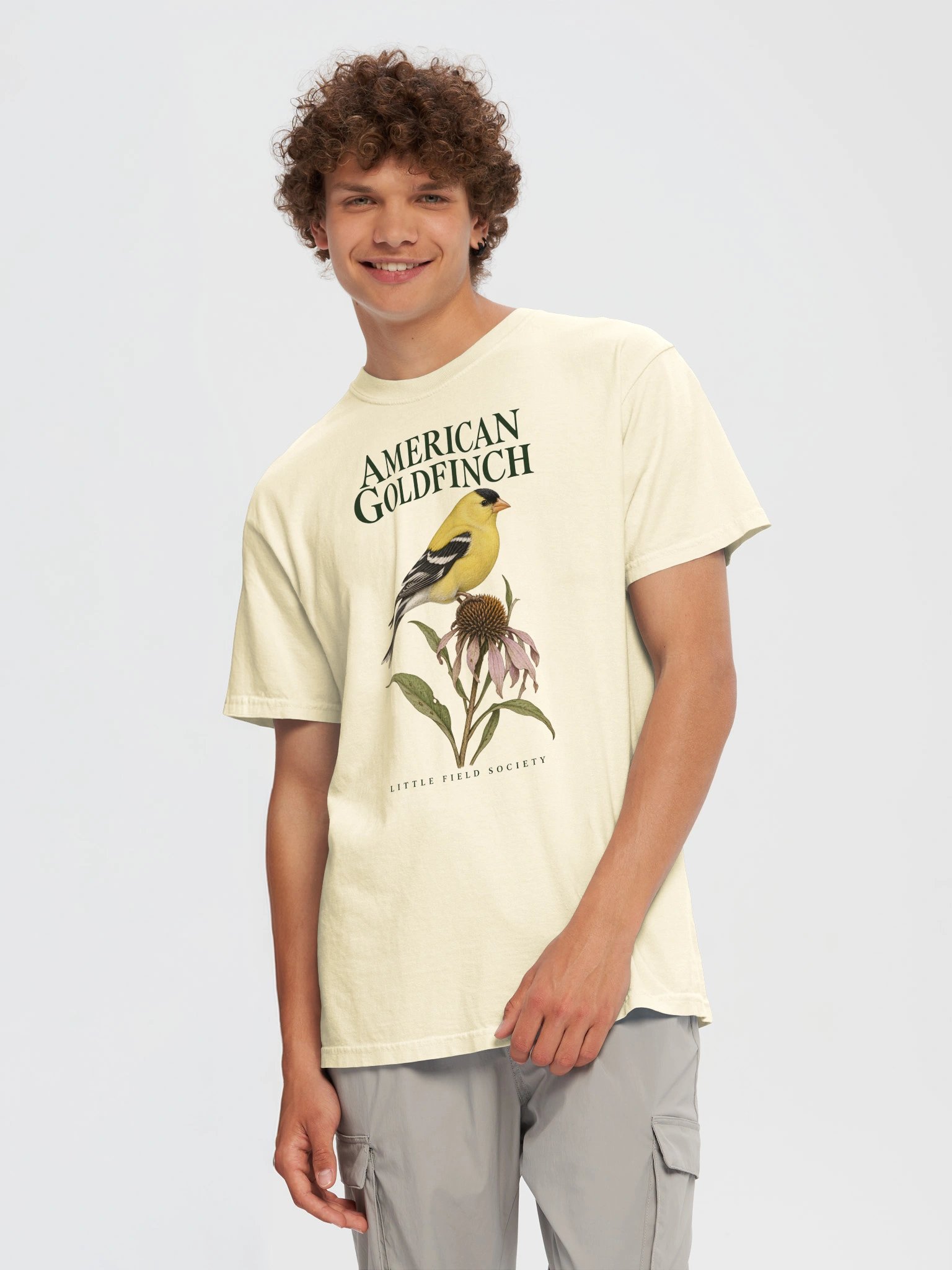 American Goldfinch — Birding T-Shirt product image (2)