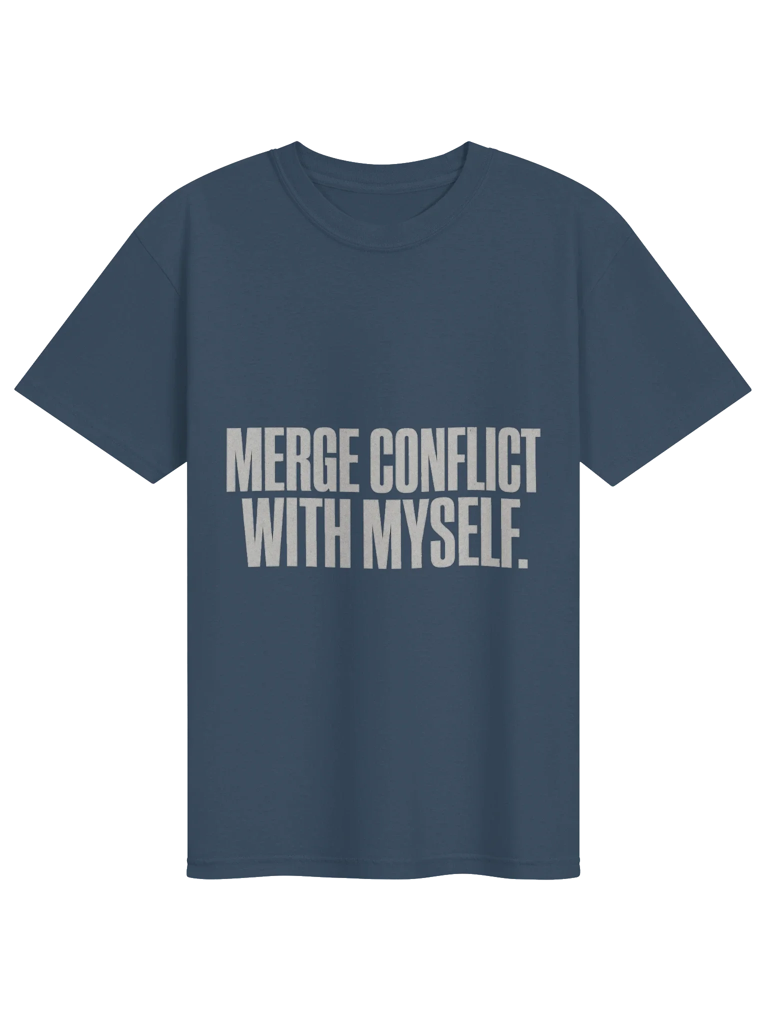 Merge Conflict With Myself Tee — view 17