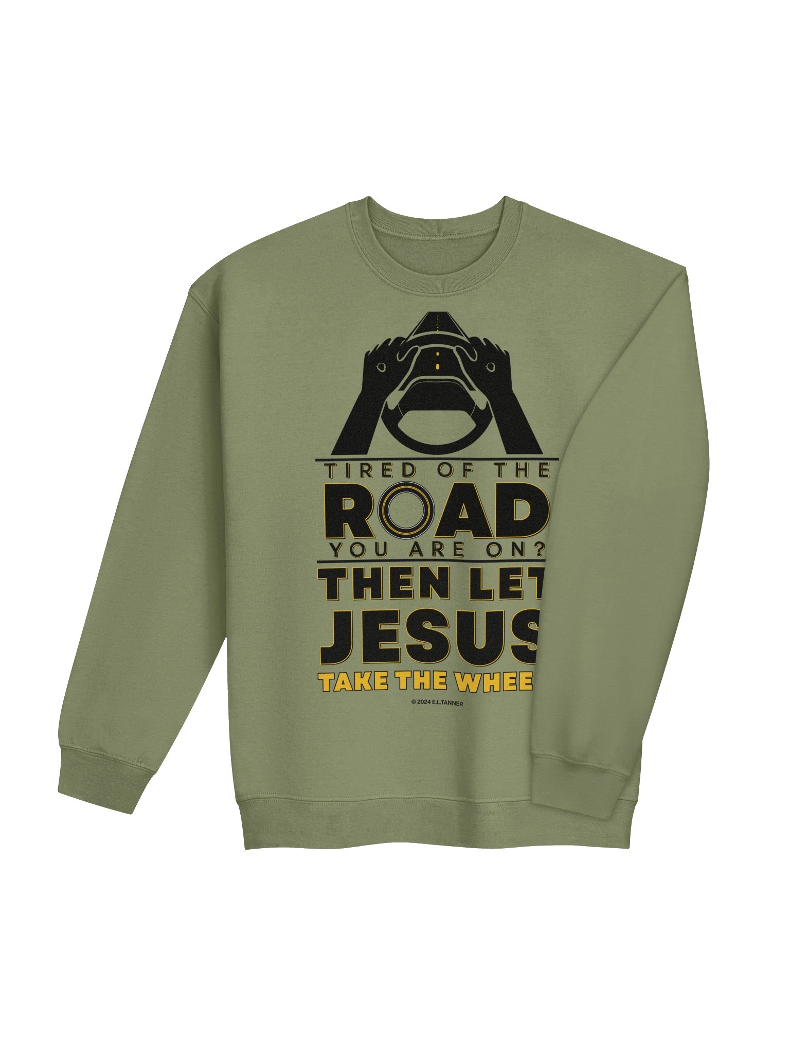 Let Jesus Take the Wheel, Lte Sweatshirt product image (4)