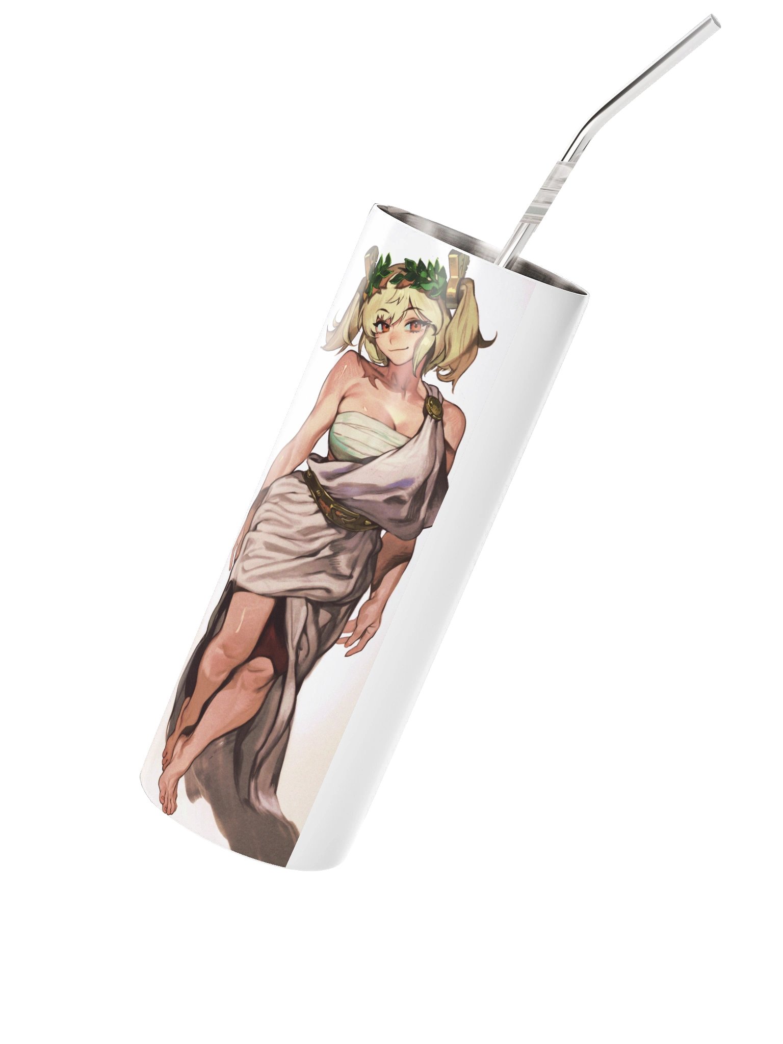 Blonde Toga Girl Tumbler Bottle product image (2)