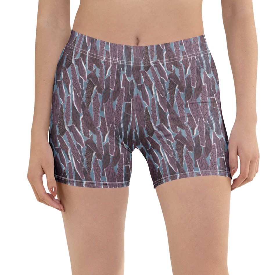 "Wild Purple" Print Shorts product image (1)
