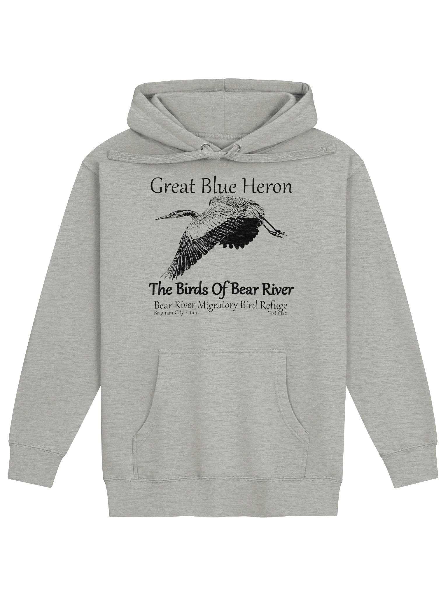Birds of Bear River Great Blue Heron Premium Hoodie product image (25)