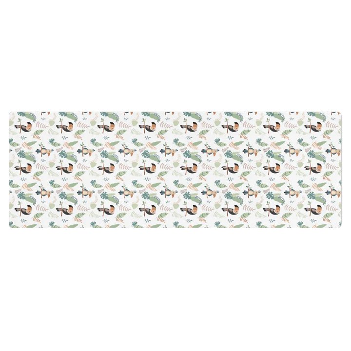 Cute Birds in a Jungle Yoga Mat by Treasure Pie product image (1)