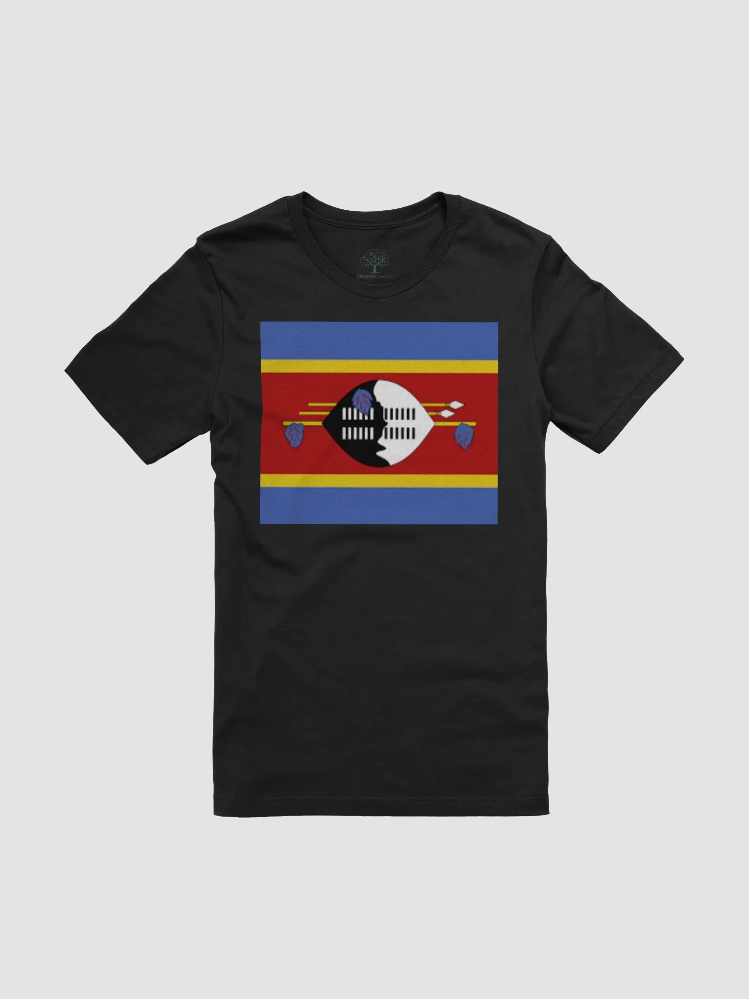Exclusive Unisex Eswatini Flag Graphic Tee by Graphic Grove product image (3)