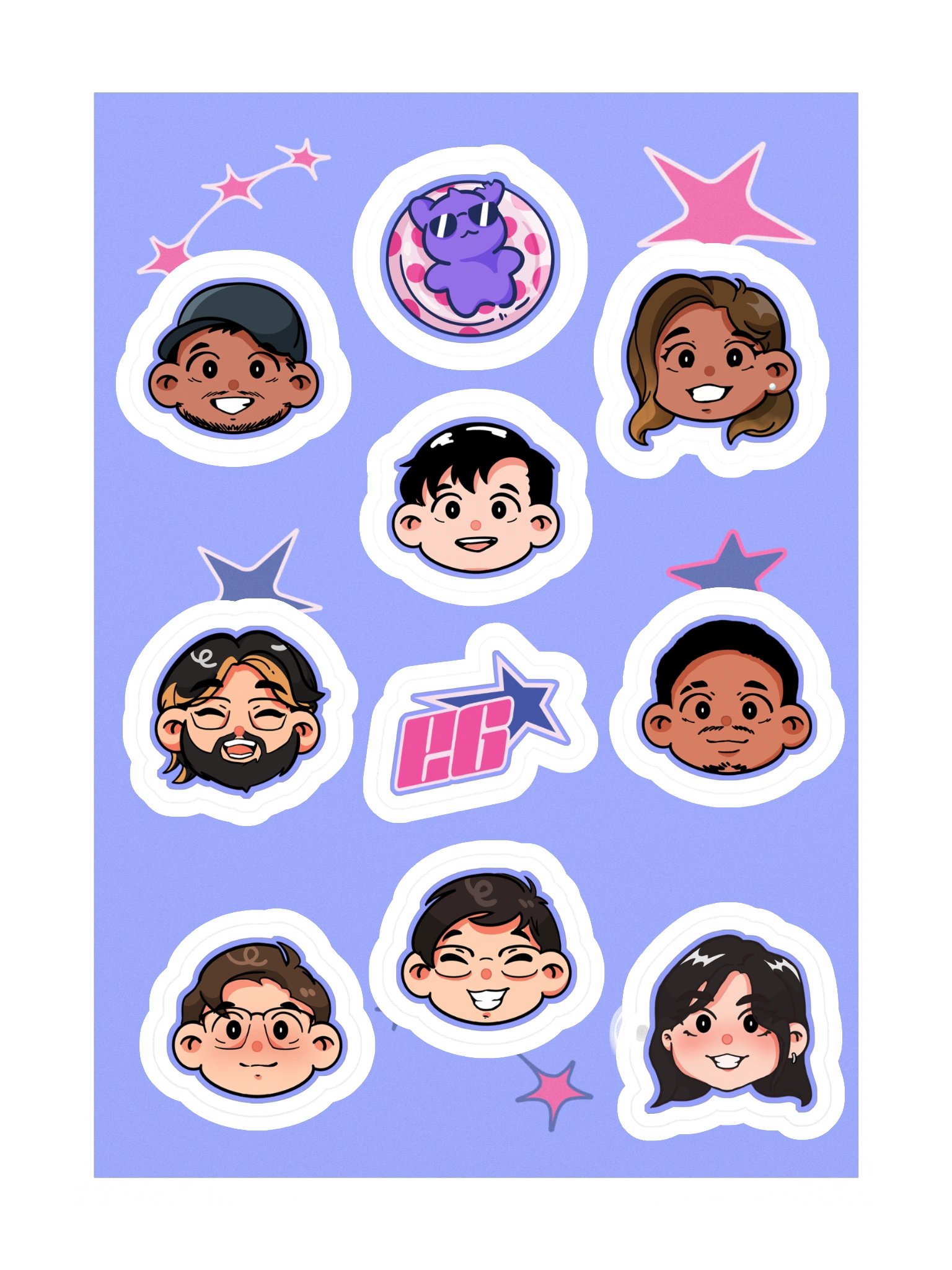 EG Summer Collection Sticker Sheet product image (3)