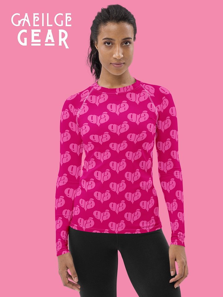 Grá Meaning Love 🩷 Ladies Sea Swimming Rash Guard product image (2)