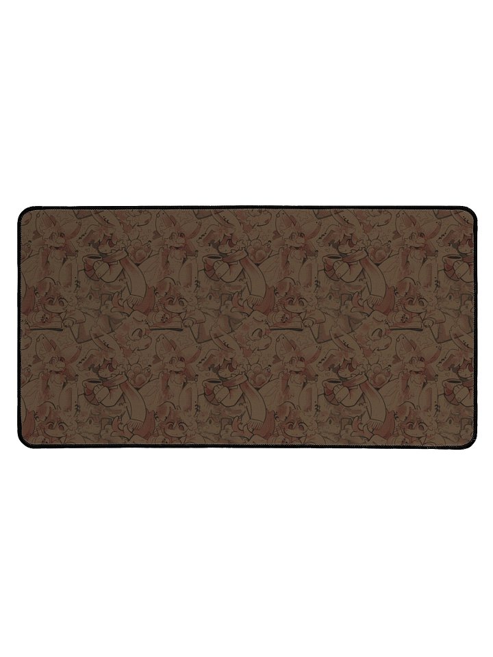 doodle page deskmat (dark) product image (1)
