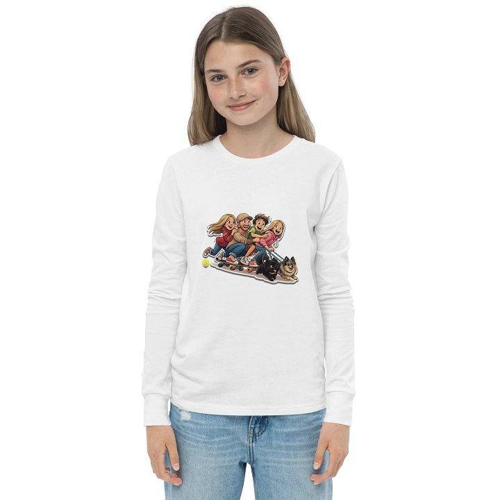 Skateboarding My PB & J Youth Long Sleeve product image (13)
