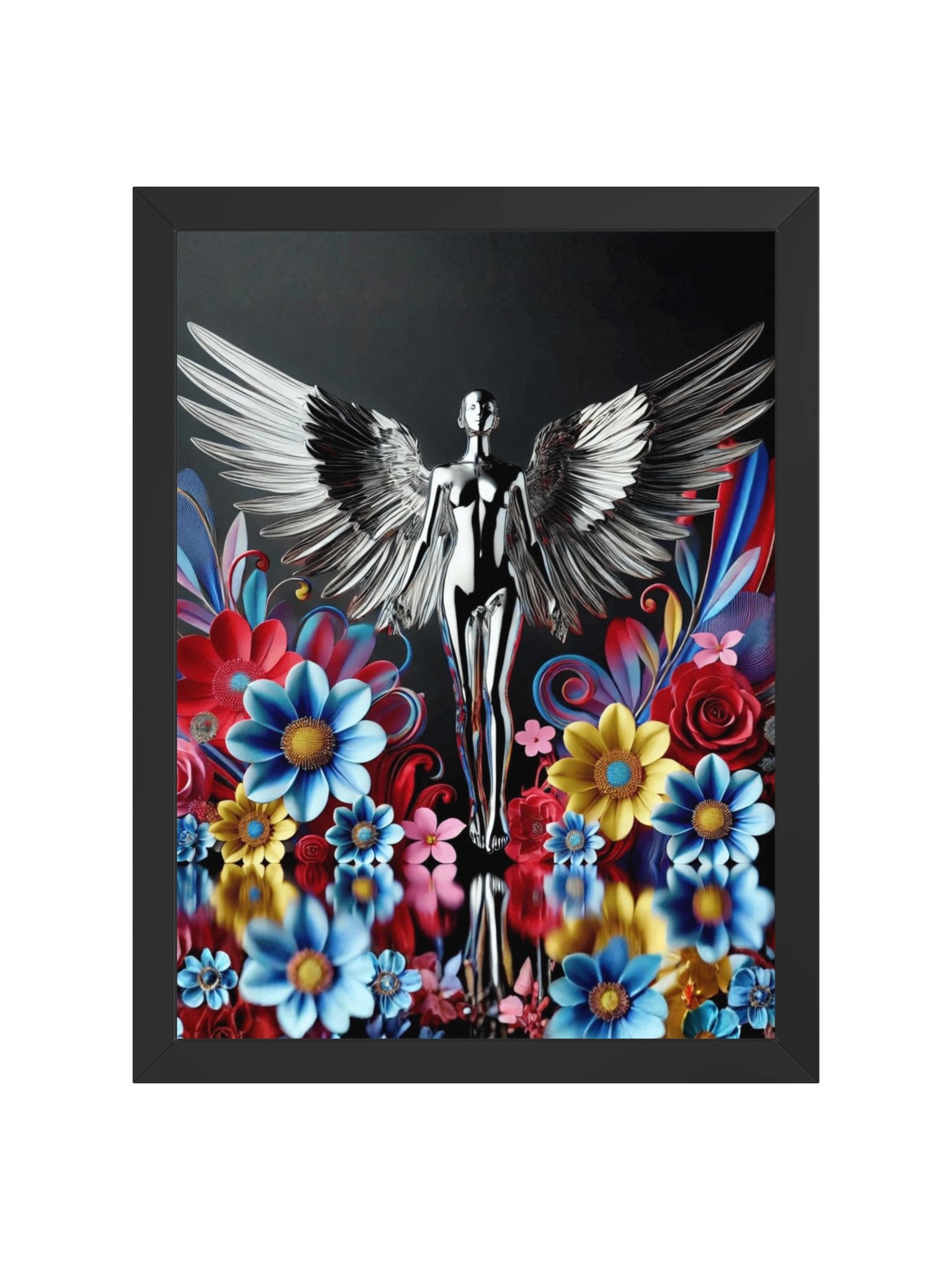 CHROMATIC ASCENSION | Framed Art Print product image (1)
