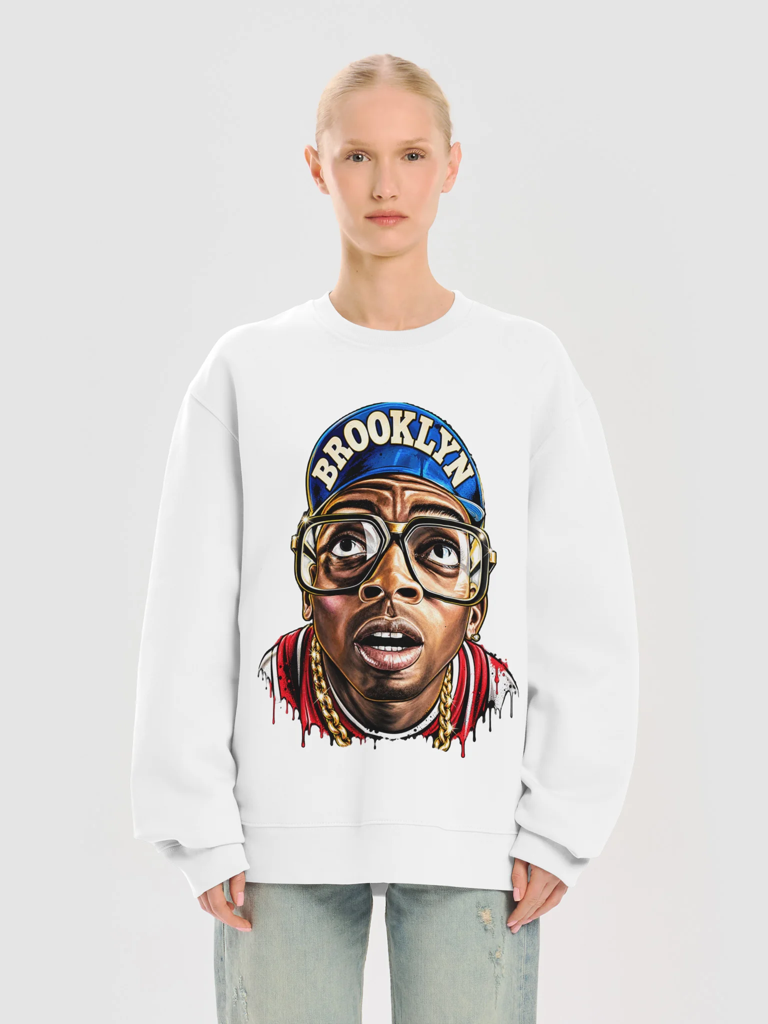 Brooklyn Icon Oversized Sweatshirt product image (9)