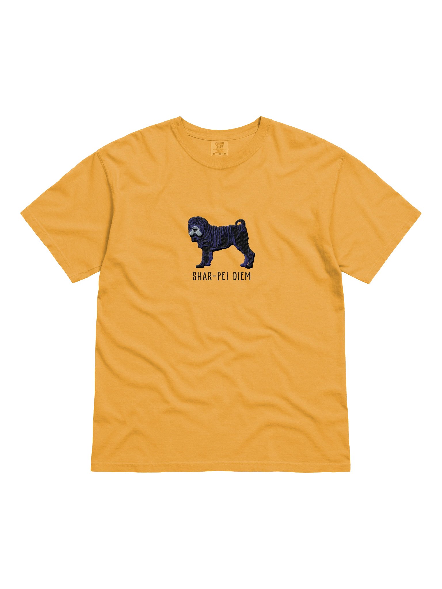 Shar-Pei Diem T-Shirt(Embroidered) of a Chinese Shar-Pei(Black) product image (4)